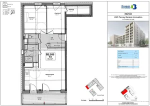 Apartment in FERNEY-VOLTAIRE (01210)