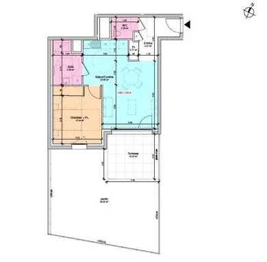 Apartment in LE CHEYLAS (38570)