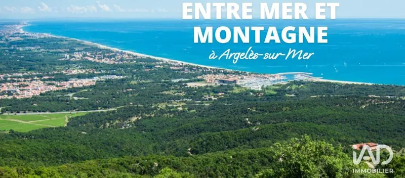 Appartement neuf de 44 m² au centre du village d'Argelès-sur-Mer