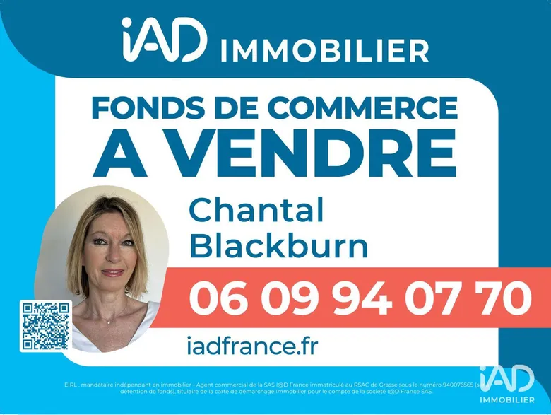 Restaurant à LEVENS (06670) · 100 m² · 160 000 €
