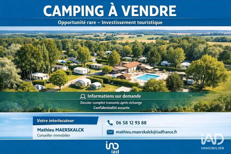Camping à FRESSIN (62140) · 1 498 000 €