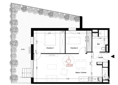 Apartment in VALRAS-PLAGE (34350)