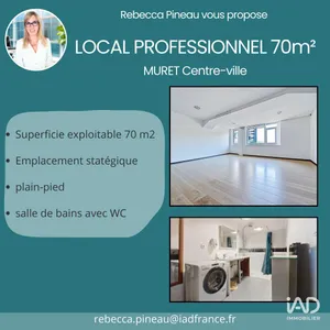 Boutique/Local commercial à MURET (31600)