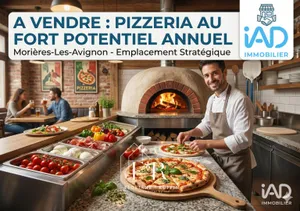 Pizzeria à MORIÈRES-LÈS-AVIGNON (84310)
