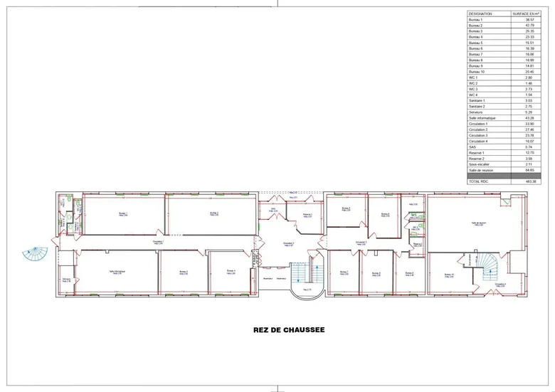 Local commercial 500 m² · à Boulogne-Billancourt · 500 m² · 45 832 €/mois