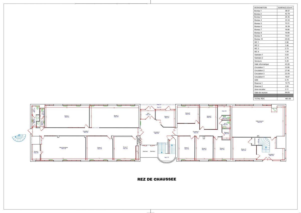 Bureaux de 1 500 m² à BOULOGNE-BILLANCOURT (92100)