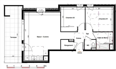 Apartment in MEYLAN (38240)