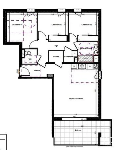 Apartment in MEYLAN (38240)