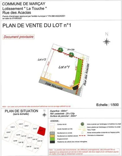Land in MARCAY (86370)