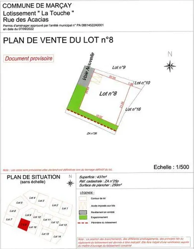 Land in MARCAY (86370)
