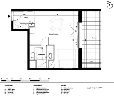 Appartement à CHÂTEAUNEUF-DE-GADAGNE (84470)