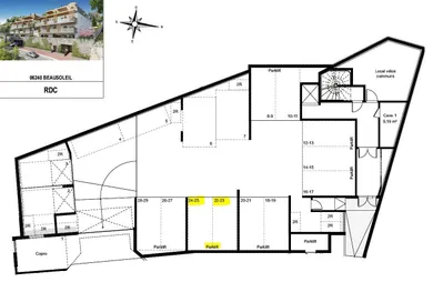 Parking in BEAUSOLEIL (06240)