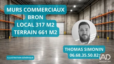 Commercial walls in BRON (69500)