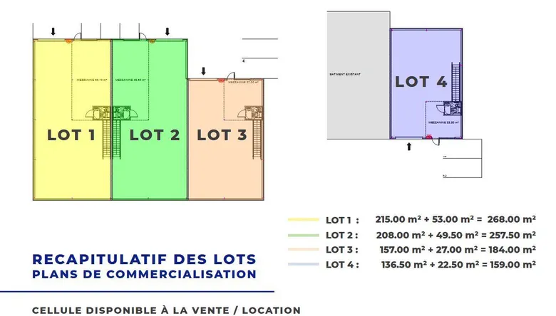 Local commercial 260 m² · à Haute Goulaine · 260 m² · 360 000 €