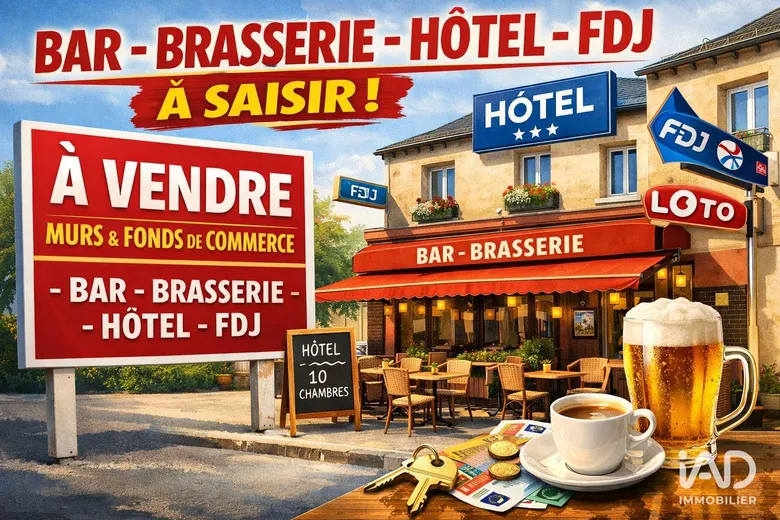 Bar-brasserie à AMIENS (80090) · 300 m² · 645 000 €