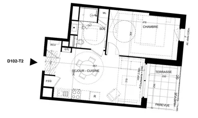 Appartement à LA ROCHELLE (17000)