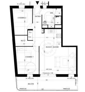 Appartement à LA ROCHELLE (17000)