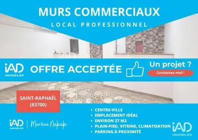Boutique/Local commercial à SAINT-RAPHAËL (83700)