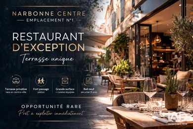 Restaurant à NARBONNE (11100)