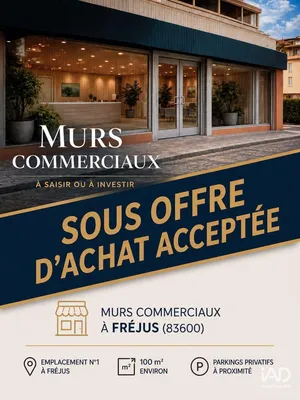 Murs commerciaux à FRÉJUS (83600)