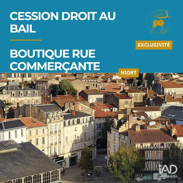 Local commercial 50 m² · à Niort · 50 m² · 45 800 €