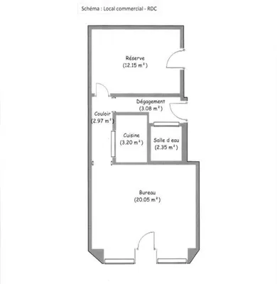 Boutique/Local commercial à PARIS (75017)