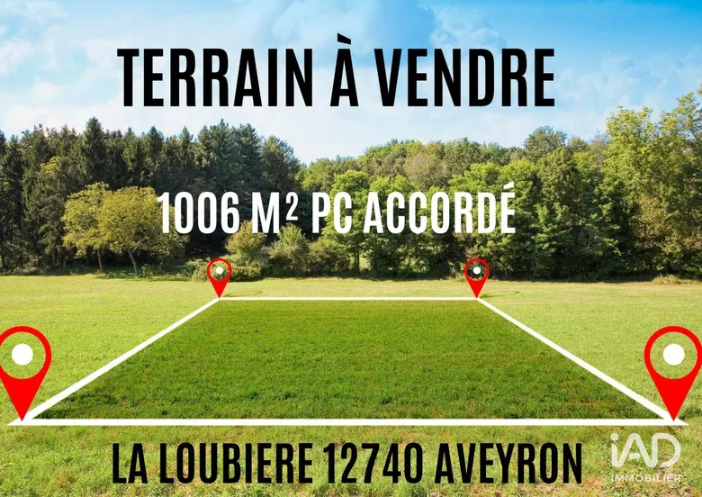 Terrain à LA LOUBIÈRE (12740) · 90 000 €