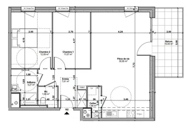 Apartment in AUMETZ (57710)