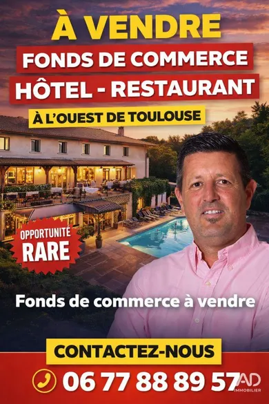 Hôtel-restaurant à TOULOUSE (31000)