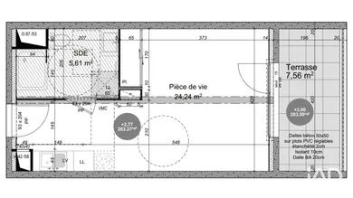 Appartement à SAINT-PRIEST (69800)