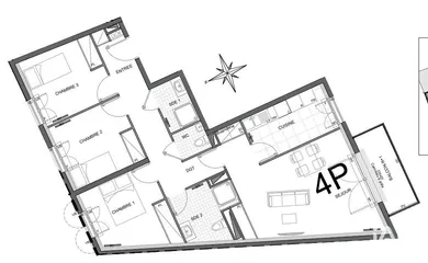 Apartment in TRILPORT (77470)