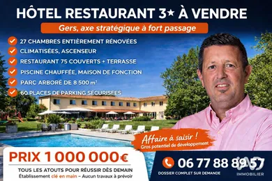 Hotel restaurant in FLEURANCE (32500)
