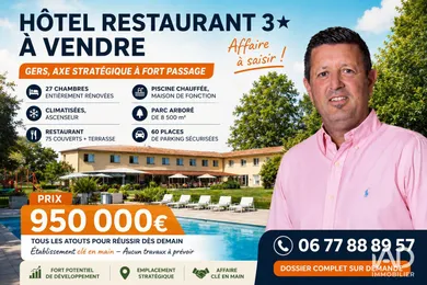 Hôtel-restaurant à FLEURANCE (32500)