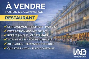 Restaurant à PARIS (75005)
