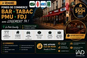 Bar-tabac à LE PETIT-QUEVILLY (76140)
