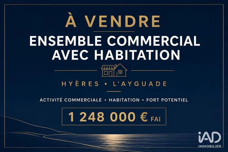 Local commercial 2 pièces 115 m² · à Hyères · 115 m² · 1 248 000 €
