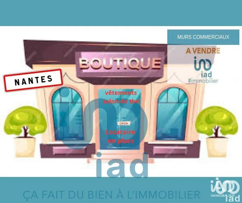Local commercial 34 m² · à Nantes · 34 m² · 188 360 €