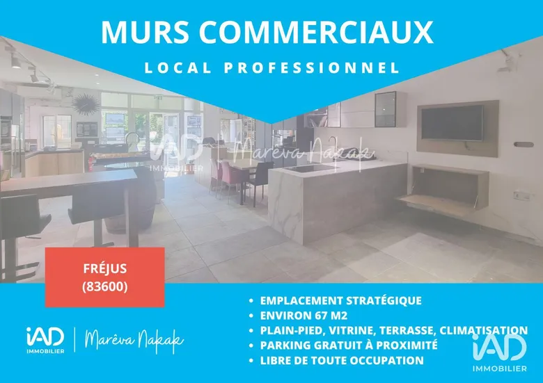 Local commercial 67 m² · à Fréjus · 67 m² · 189 000 €