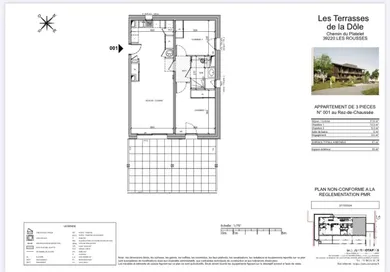 Appartement à LES ROUSSES (39220)