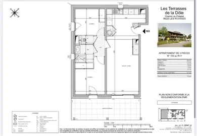 Appartement à LES ROUSSES (39220)
