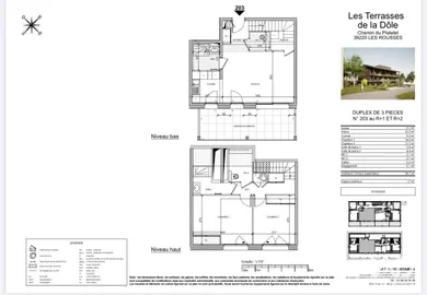 Appartement à LES ROUSSES (39220)