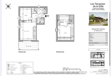 Appartement à LES ROUSSES (39220)