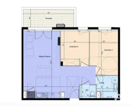Appartement à LUNEL (34400)