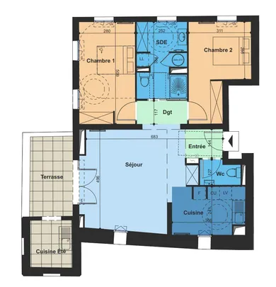 Apartment in NÎMES (30000)