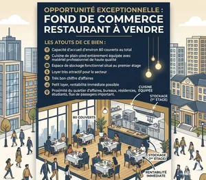 Restaurant in NANTERRE (92000)