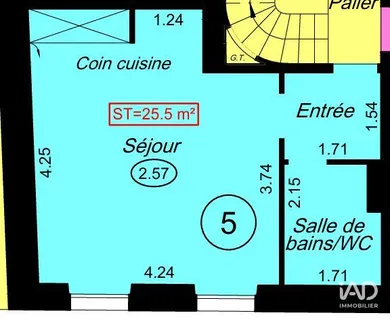 Apartment in CHARENTON-LE-PONT (94220)