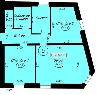 Apartment in CHARENTON-LE-PONT (94220)