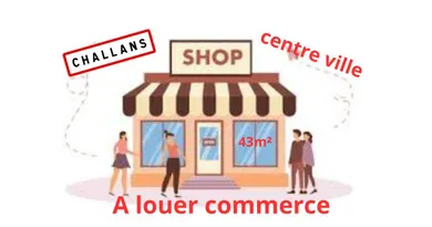 Boutique/Local commercial à CHALLANS (85300)