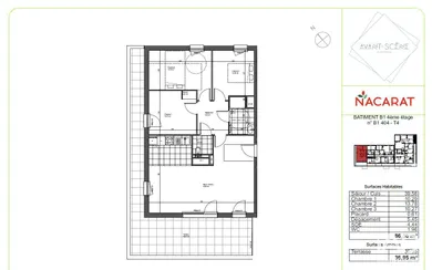 Appartement à FLORANGE (57190)