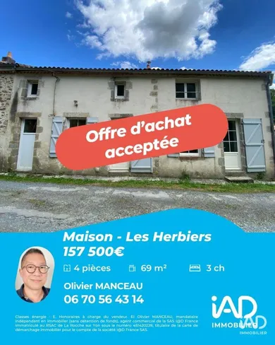 Maison à LES HERBIERS (85500)